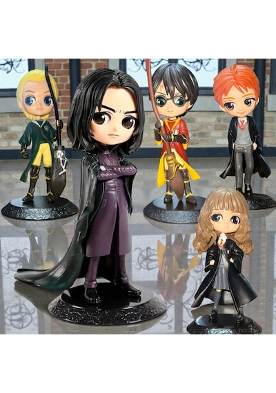 Vıp Yüksek Kalite 17 Cm 5 Li Harry Potter Karakter Set Harry Potter Oyuncakları Harry Potter Biblo