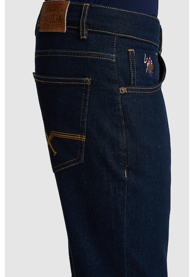 U.S. Polo Assn. Erkek Eflatun Jean Pantolon 50325184-dn0013 Blue Rınse