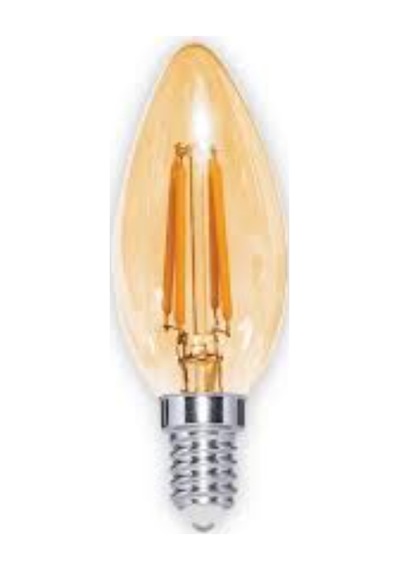 4w Rustik Filament Led Ampul Amber 1800k E14 Yl92-1010