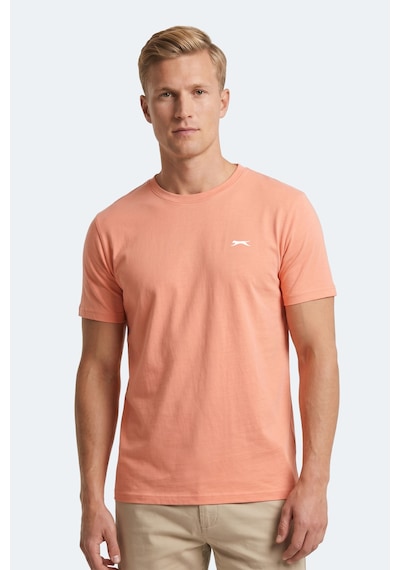 Slazenger Notron I Erkek Somon Tişört Pembe