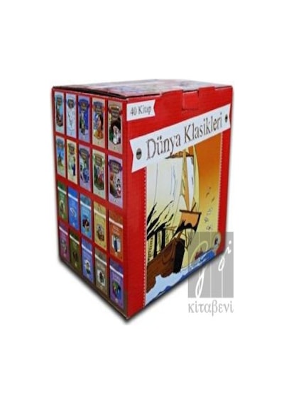 Dünya Klasikleri (40 Kitap Takım) Karatay Çocuk  -  Karatay Çocuk
