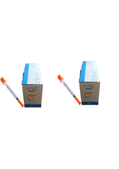 Ayset 3p 1ml 30g Süper Enjektör 50 Adet 2 Kutu