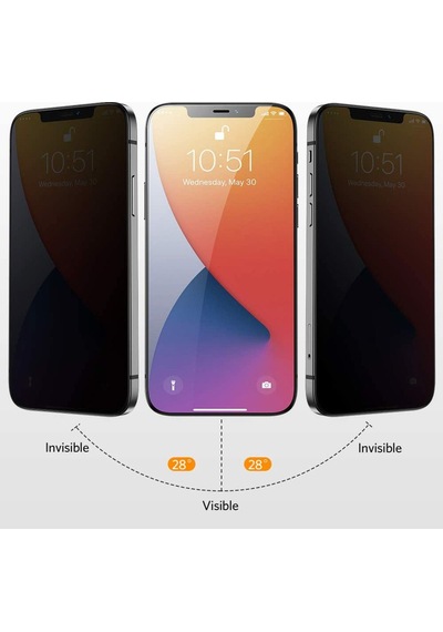 Samsung Uyumlu, Galaxy A15 4g - Hayalet Ekran Koruyucu Privacy Gizli Antistatik Cam V8