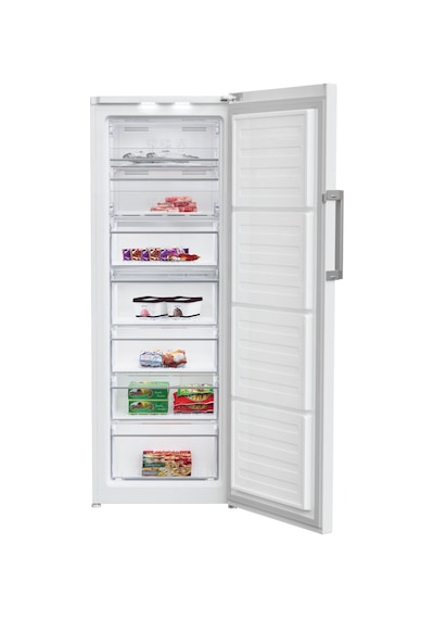 Beko 7371 JEB 256 LT 7 Bölmeli Dikey Derin Dondurucu Beyaz