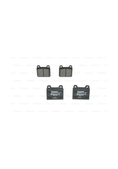 BOSCH 986460113 Fren Balatası Ön 121Mm W114 W115 Almera 2.8 95-
