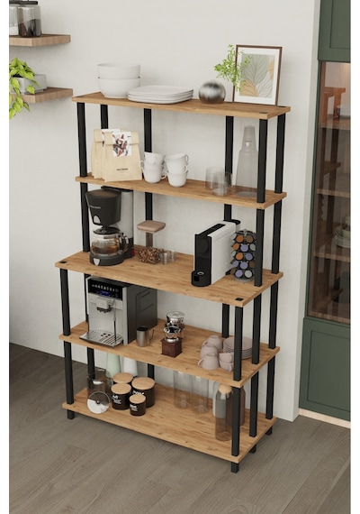 Barista Kahve Köşesi Dolabı Çok Raflı Kahve Dolabı Çok Amaçlı Mutfak Organizeri Kahve İstasyonu Meşe Barista Kahve Köşesi Dolabı Çok Raflı Kahve Dolabı Çok Amaçlı Mutfak Organizeri Kahve İstasyonu Meşe