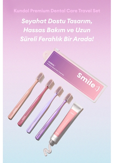 Kundal Premium Dental Care Travel Set