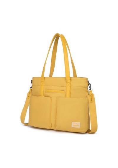Smart Bags Kanvas Kadın Omuz Çantası Smk Kn-1325 Hardal