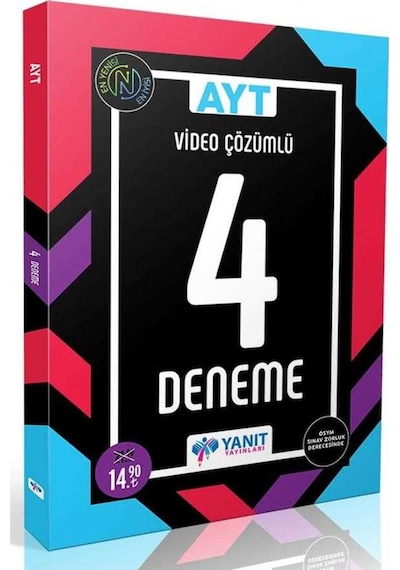 Yanıt Yayınları Ayt 4 Deneme Video Çözümlü
