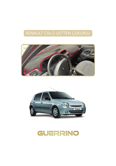 Renault Clio 2 Ustten Çukurlutorpido Koruma Halısı Bej Kenar