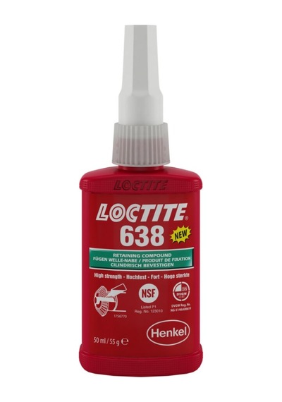 Loctite 638 Yüksek Mukavemetli Sıkı Geçme Bileşeni 50 Ml