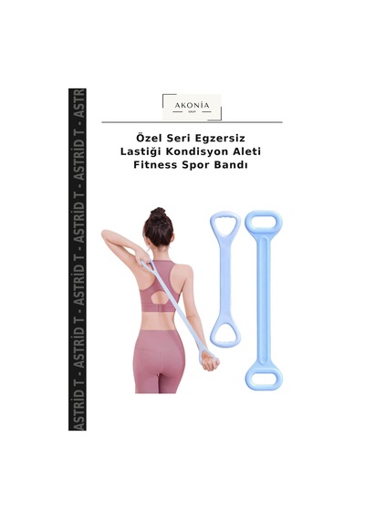 Özel Seri Egzersiz Lastiği Kondisyon Aleti Fitness Spor Bandı Çok Renkli