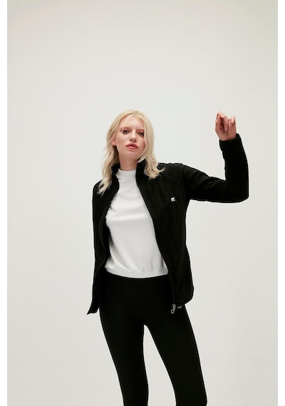 Bad Bear 21.04.21.002-c01 Wilma Full-zip Kadın Polar Siyah