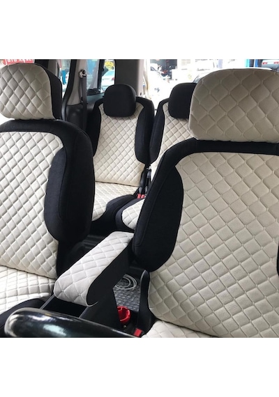 Peugeot Partner Tepee Araca Özel Oto Koltuk Kılıfı 490196236
