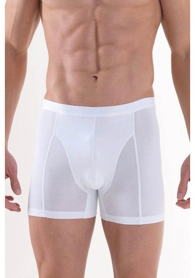 Blackspade 9502 Aura Erkek Organik Pamuk Extra Konfor Boxer Beyaz