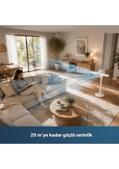 Homend Aerocool 9013h Zaman Ayarlı Çok Yönlü Vantilatör / Sessiz Soğutma Gücü