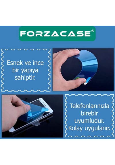 Forzacase Apple Uyumlu iPad  Pro 13 2024 13 İnch İle Tablet Nano Esnek Ekran Koruyucu Film - Fc020