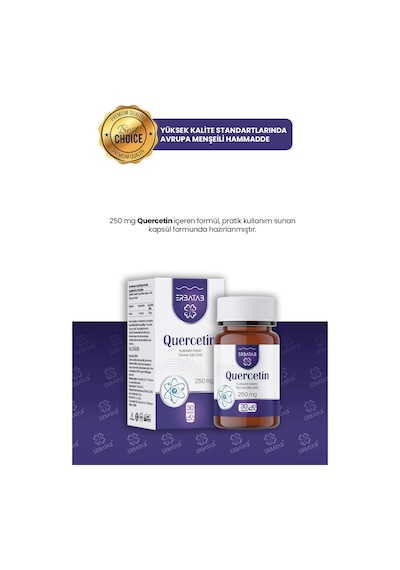 Erbatab Quercetin Kuersetin 30 Kapsül