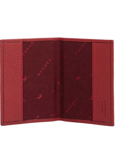 Tergan Kırmızı Deri Unisex Pasaportluk - S1ps00001200-b68 Kırmızı