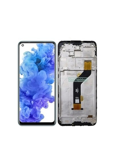 Tecno Camon 16 Lcd Ekran Dokunmatik Çıtalı Siyah
