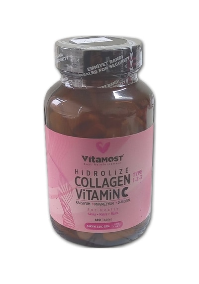 Vitamost Hidrolize Collagen Vitamin C 120 Tablet