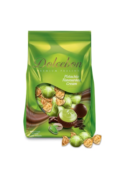 Dolcebon Antep Fıstıgı Aromalı Praline 1000 Gr. 1 Paket