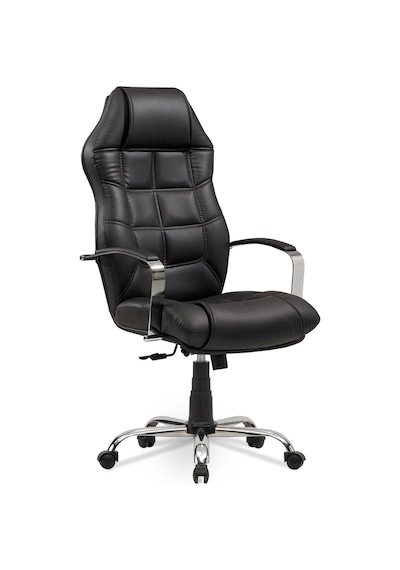 Royal Konfor 2 -bilgisayar - Ofis - Müdür - Büro - Makam Çalışma Koltuğu Siyah Renk Krom Ayaklı Siyah Royal Konfor 2 -bilgisayar - Ofis - Müdür - Büro - Makam Çalışma Koltuğu Siyah Renk Krom Ayaklı Siyah
