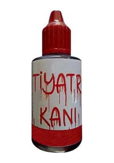 Tiyatro Şaka Kanı Drakula Yapay Kan