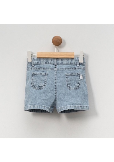 Overdo Kids Kız Çocuk 5-8 Yaş Kot Şort Çok Renkli