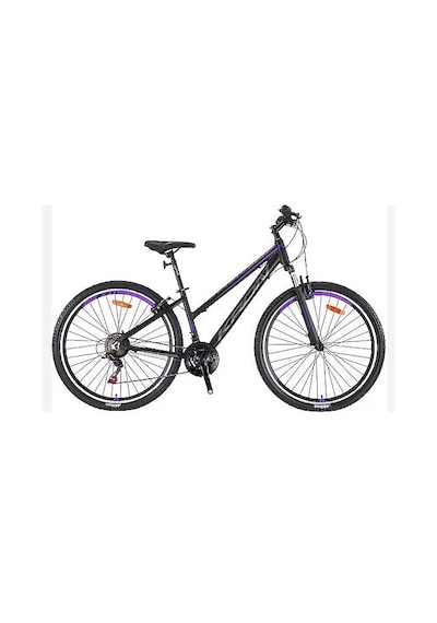 Kron Xc 75 - 26 Mtb Lady - 14' - 21 Vites - V.b - Mat Siyah-mor/bej Siyah - Mor