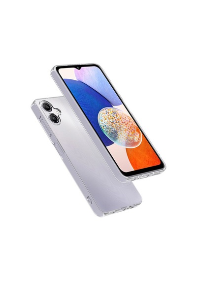 Fibaks Galaxy A06 Uyumlu Kılıf Şeffaf Kamera Korumalı Renksiz Esnek Silikon Kapak Kilif
