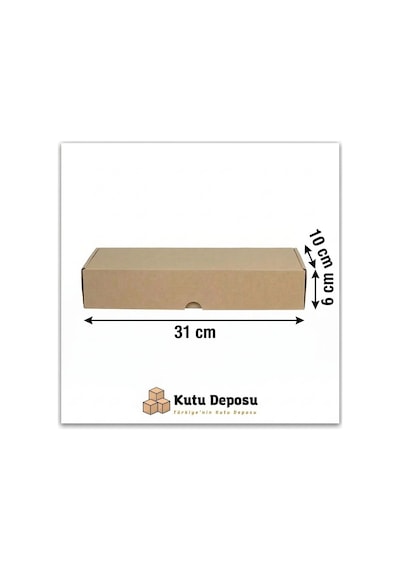 10x31x6 Cm E-ticaret Ve Kargo Kutusu 100 Adet 1 Adet