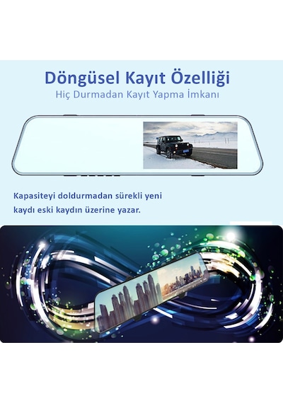 10. INC ARAÇ DİKİZ AYNA KAMERASI