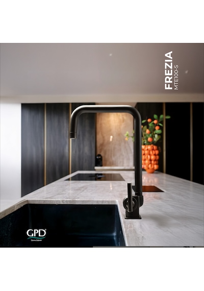 Gpd Frezia MTE100-S Eviye Bataryası Siyah