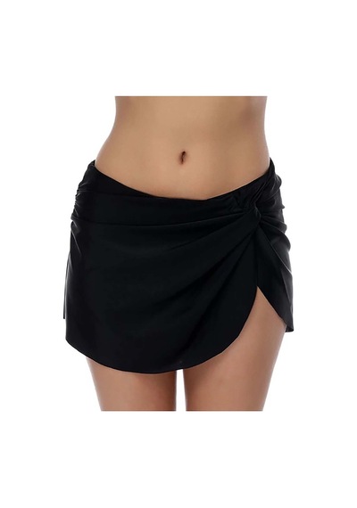 Angelsin Siyah Etekli Bikini Altı Siyah