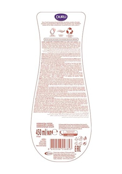 Fresh Sensations Energybomb Duş Jeli 450 Ml Acai Üzümü