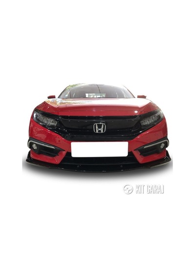 Honda Civic Fc5 2016-2021 Fc5 Ön Lip Plastik Boyasız
