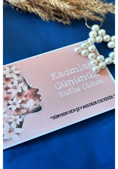 İnci Yıldız Anahtarlık Kadınlar Günü Hediyesi 5 Adet