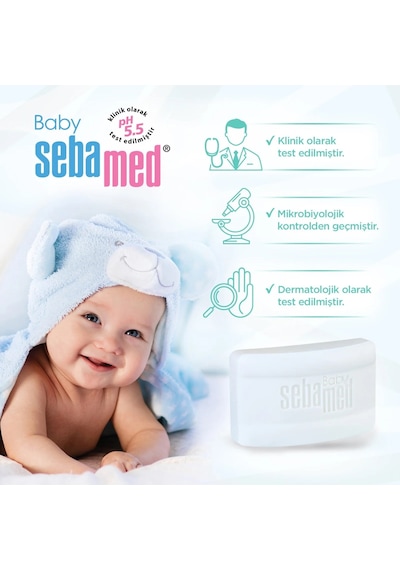 Sebamed Bebek Sabunu 100gr Kompakt 2 Li Set