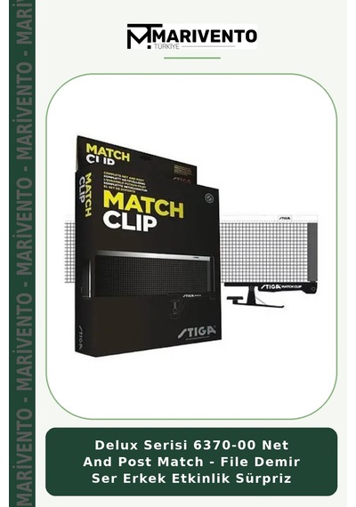 Delux Serisi 6370-00 Net And Post Match - File Demir Ser Erkek Etkinlik Sürpriz Belirtilmemiş