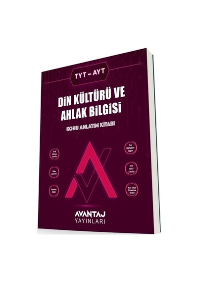 Avantaj 2024 Tyt Ayt Din Kültürü Konu Anlatım Kitabı