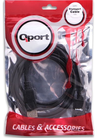 Qport Q-Dp01 Display Port 1 8M Kablo