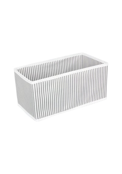 Çizgili 4lü Çekmece İçi Organizer Çok Amaçlı Katlanabilir Çekmece Içi Düzenleyici Saklama Kutu Plast Diğer