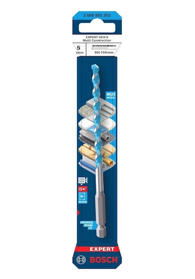 Bosch Expert Hex-9 5 X 150 Mm Çok Amaçlı Matkap Ucu 2608902253