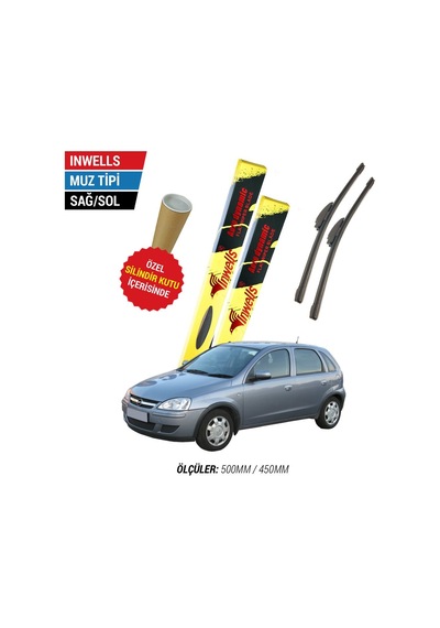 Opel Corsa C İnwells Muz Silecek (2000-2006)
