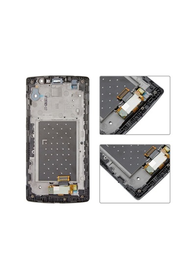 LG Uyumlu G4 Mini H735 Lcd Ekran Dokunmatik Siyah Çıtalı
