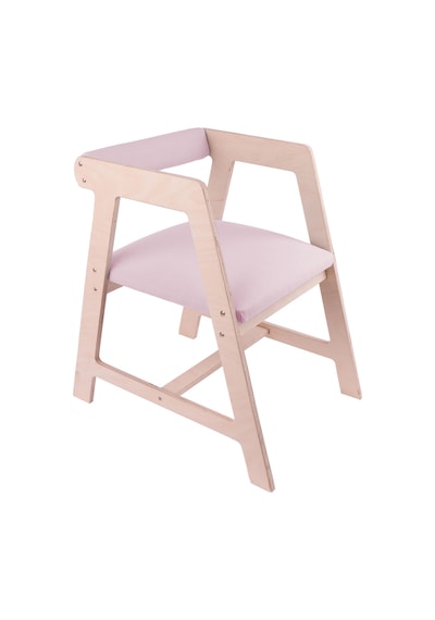 Ahşap Çocuk Oyun, Aktivite, Çalışma Masası Sandalyesi Pembe Pembe