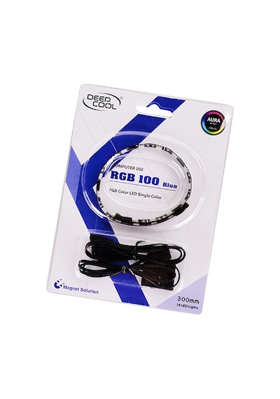 Deep Cool Rgb100-Blue Led Mavi Işık 12V Dc. 4 Pın D Konnektor