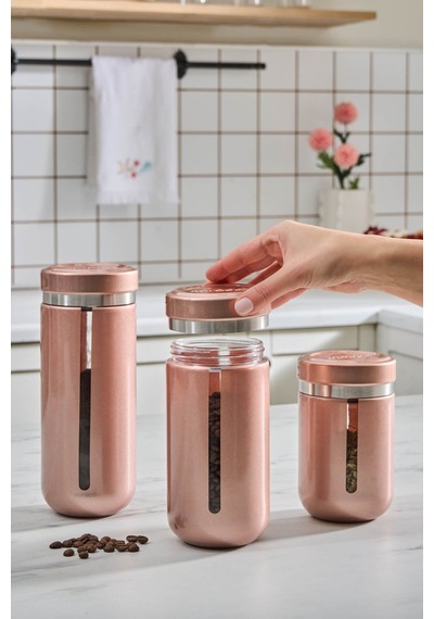 Karaca  Mastermaid Saklama Kabı Set Rosegold