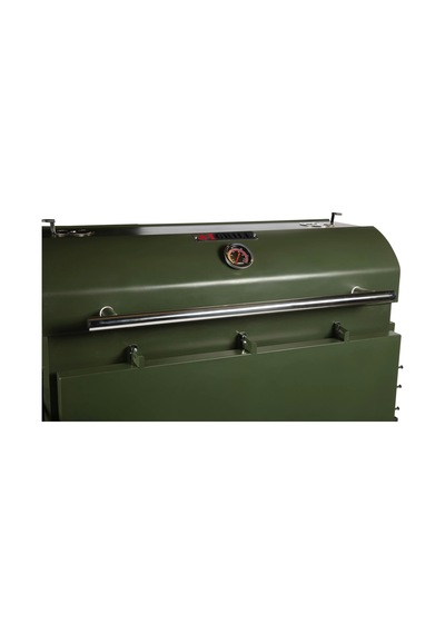 Igrıll Barbekü 1000 Mm Kömürlü Mangal Yeşil